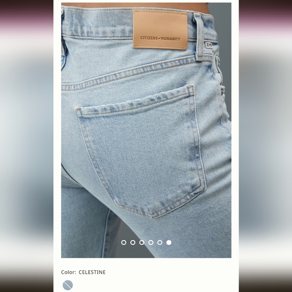 Citizens of Humanity Emannuelle Jeans in Celestine | Size 27 - Picture 5 of 16